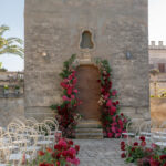 wedding church door